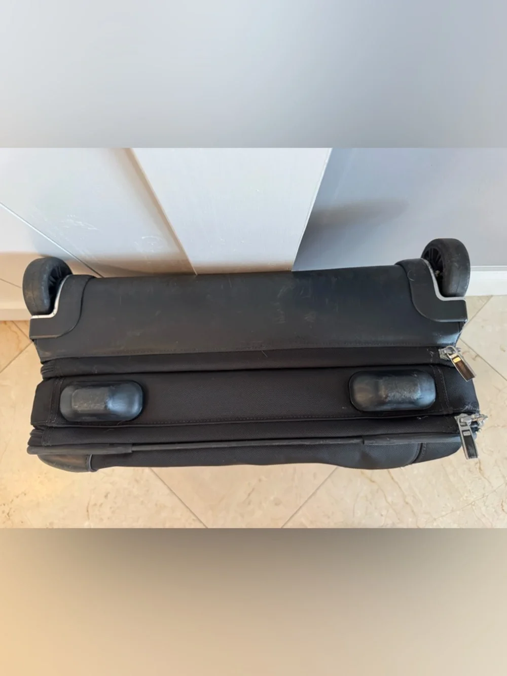 Tumi Black Rolling Briefcase Carry-On